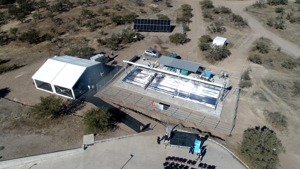 Inauguran en Chile la primera planta a vapor solar Fresnel destinada a procesos industriales