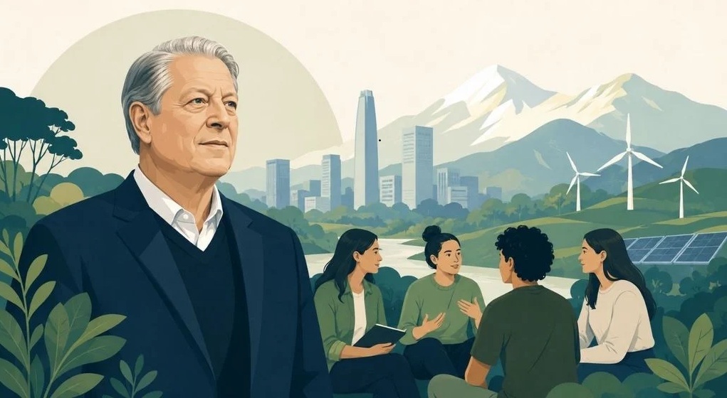 Al Gore: Chile es un ejemplo en lidiar con los efectos de la crisis climática